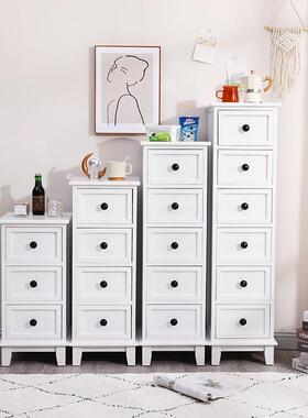 GZ6M夹缝置物架厨房冰箱30cm缝隙浴室窄柜卫生间抽屉式彩色实木收