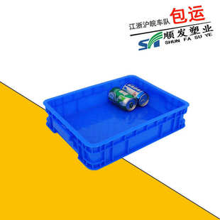 330 外440 如顺塑业 100 型号 蓝色周转箱 400