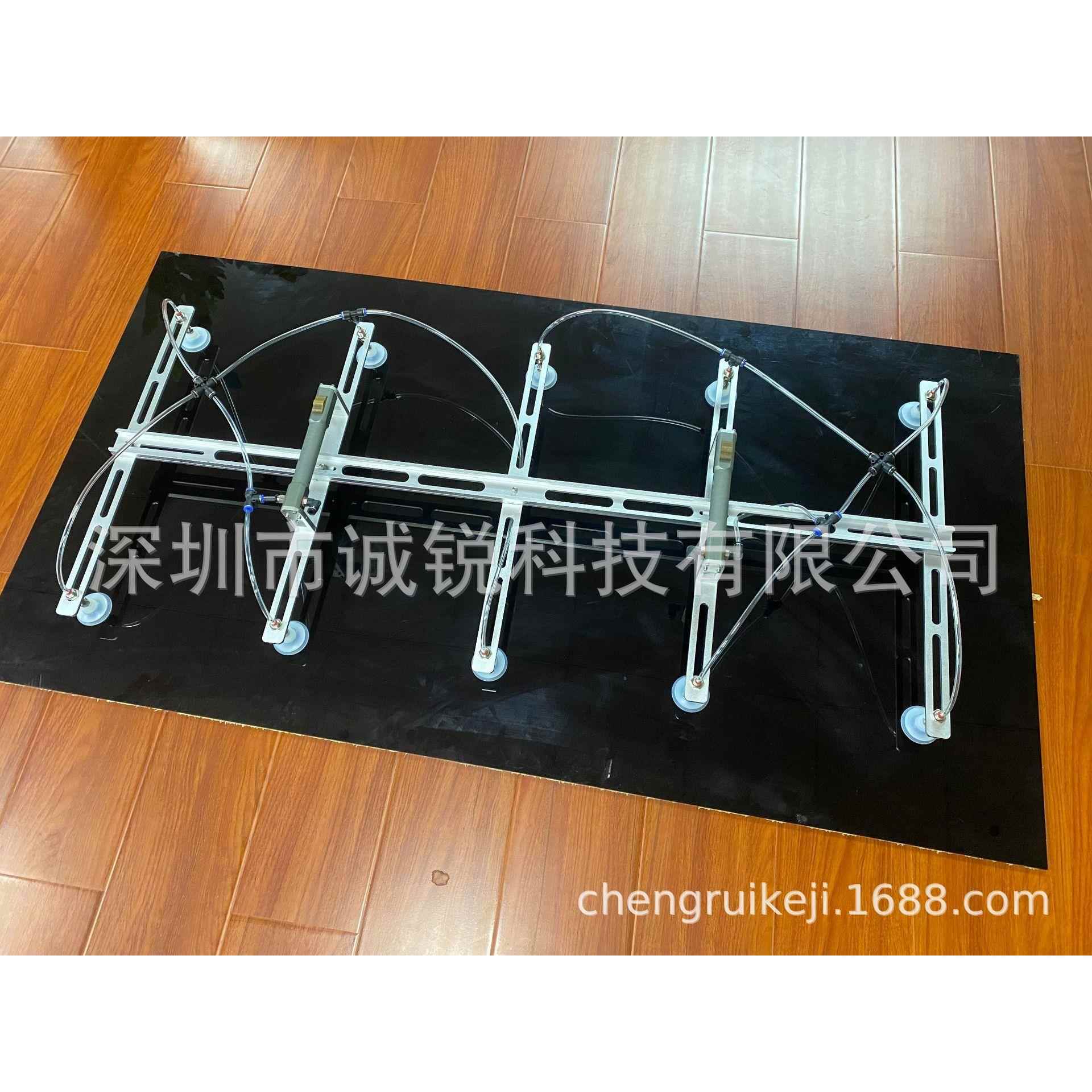 标款6CR-1200-5寸液屏面板有源璃气动吸盘OC液非晶屏玻真空吸盘玻