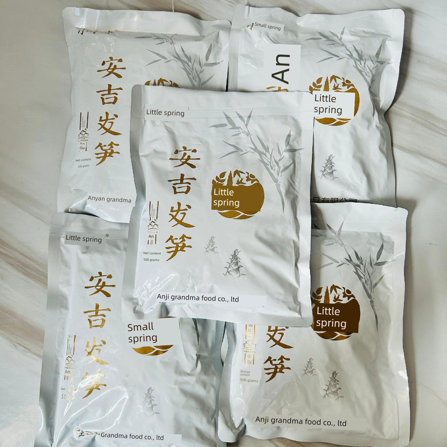 小小春安吉发笋500g干锅发笋毛笋干嫩笋尖水煮笋手撕笋清水玉笋片
