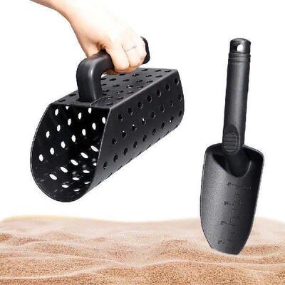 ABS Plastic Sand Scoop and Shovel Digging Tool Sand Sifter