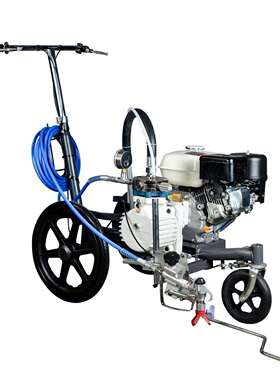 新款高气无喷涂机道路划线机冷喷车马路划线20180330机汽油机库路