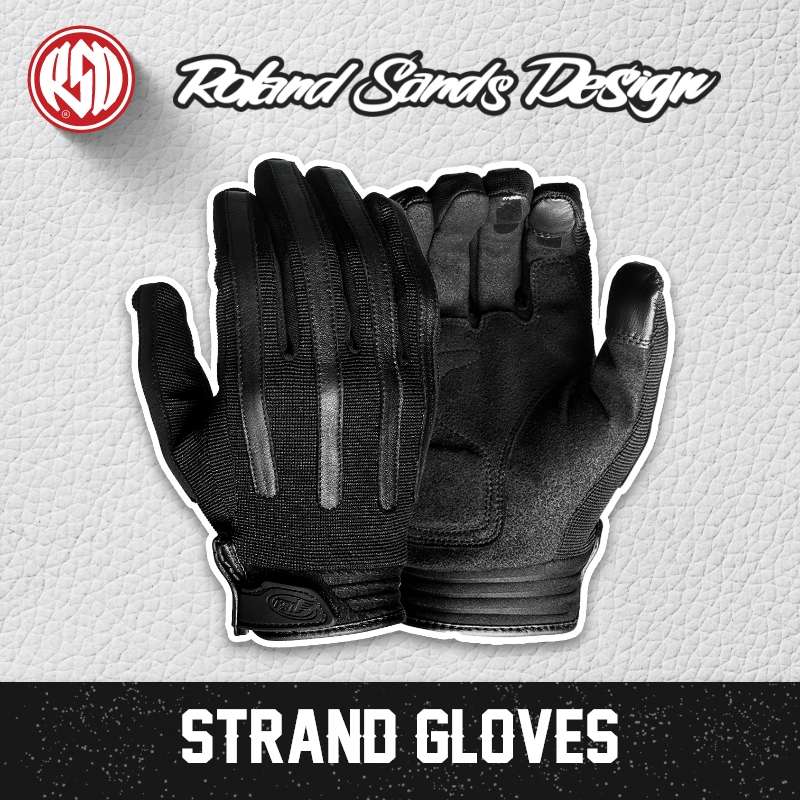 美国RSD复古骑士手套Strand Gloves摩托车机车透气防摔骑行装备