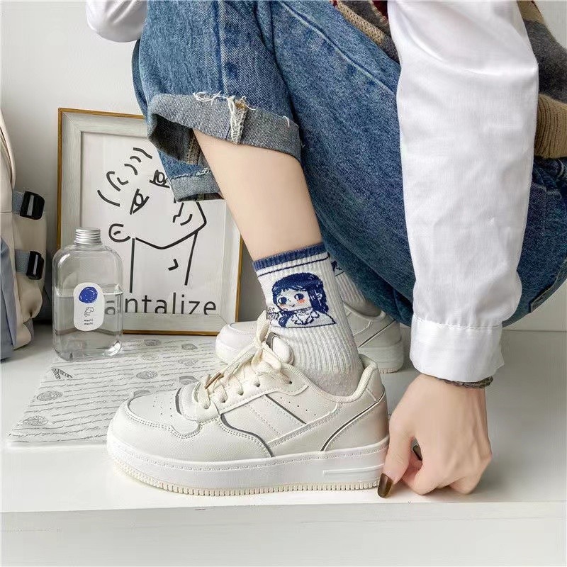 黄色皮面鞋子爆款百搭轻便老爹鞋