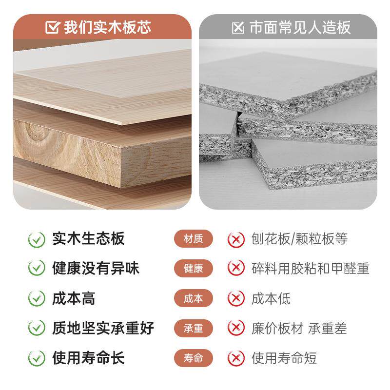 实木书柜落地架子储物柜木质置物架办公桌旁立柜简易多层收纳书架