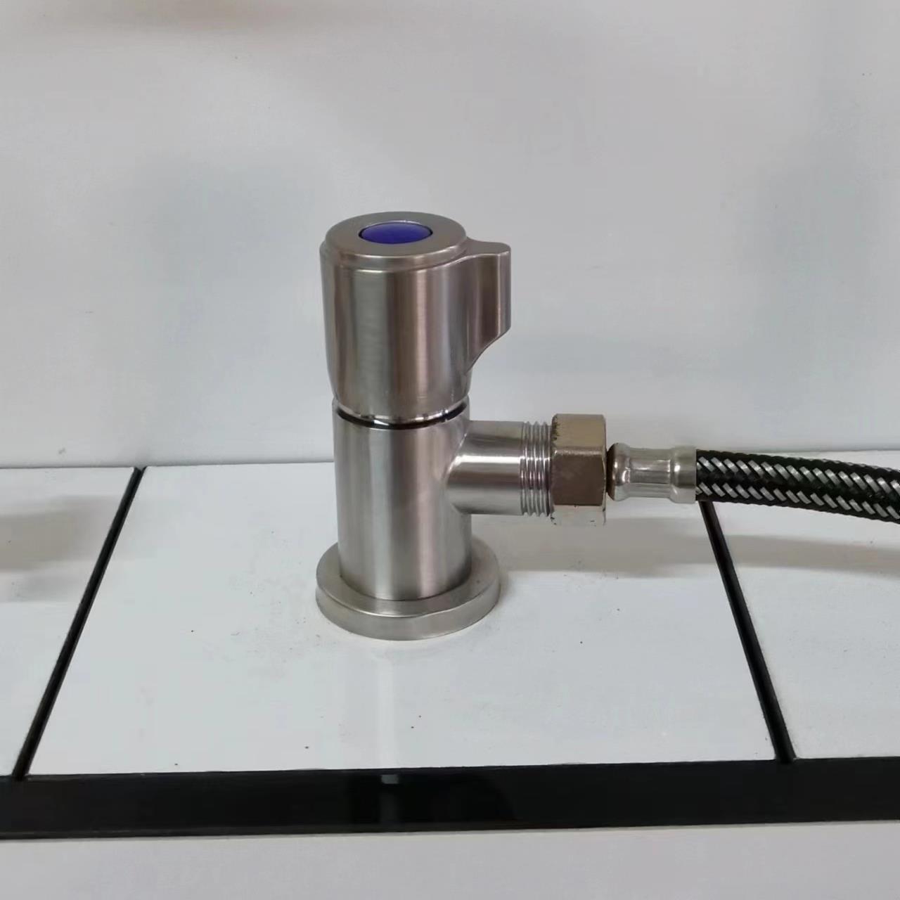 洗碗机桌面角阀不锈钢全铜4点3点2点净水器连接器螺纹纯水机配件