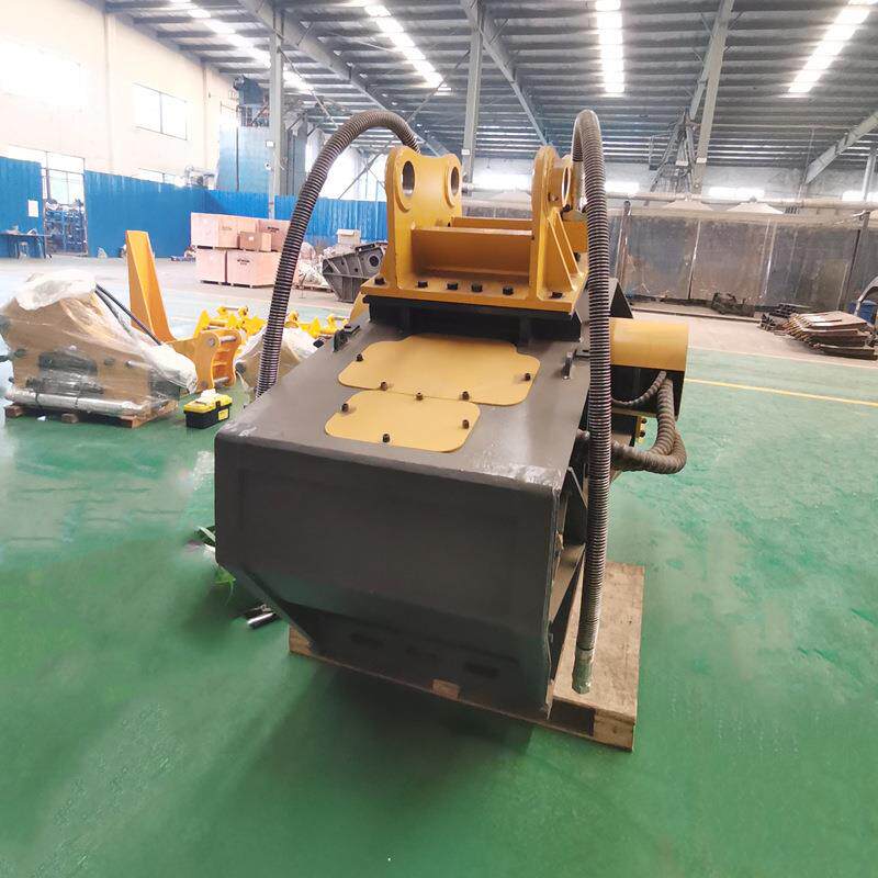 建筑岩石挖机岩石破碎斗200钩机属具碎石废料粉碎铲斗