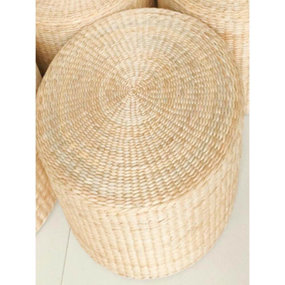 包邮精品手工草编蒲团茶道日式榻榻米坐垫瑜伽坐垫加厚打坐禅修垫