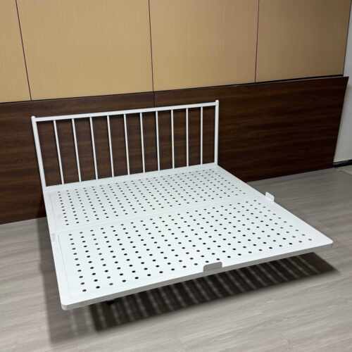 固悬7858厚悬浮床铁架钢架铁艺板主卧双人加床空床