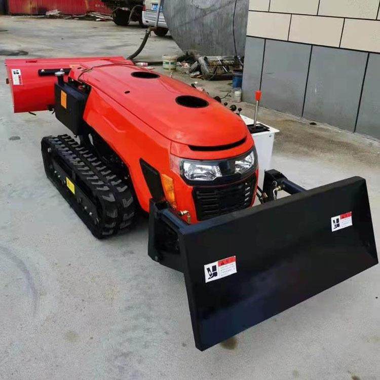 履带式田园旋耕机果园管理施肥大棚开沟回填农用遥控田园管理机