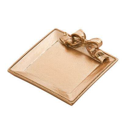 复古树脂蝴蝶结托盘拍照道具摆件饰品戒指项链耳环钉收纳盘ins,家居饰品,装饰摆件,淘宝优惠券,粉丝福利购,淘宝优惠卷