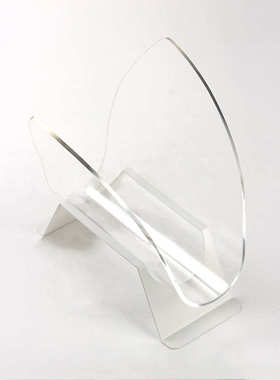 现代简约亚克力立型杂志书架桌面摆件书房样板房间办公室书柜摆设