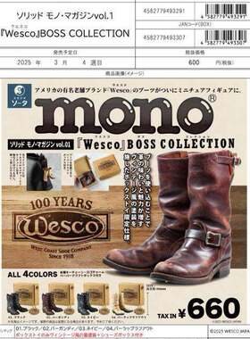 限购5/预售# SO-TA WESCO BOOTS BOSS机车鞋 高筒工装靴 带鞋盒