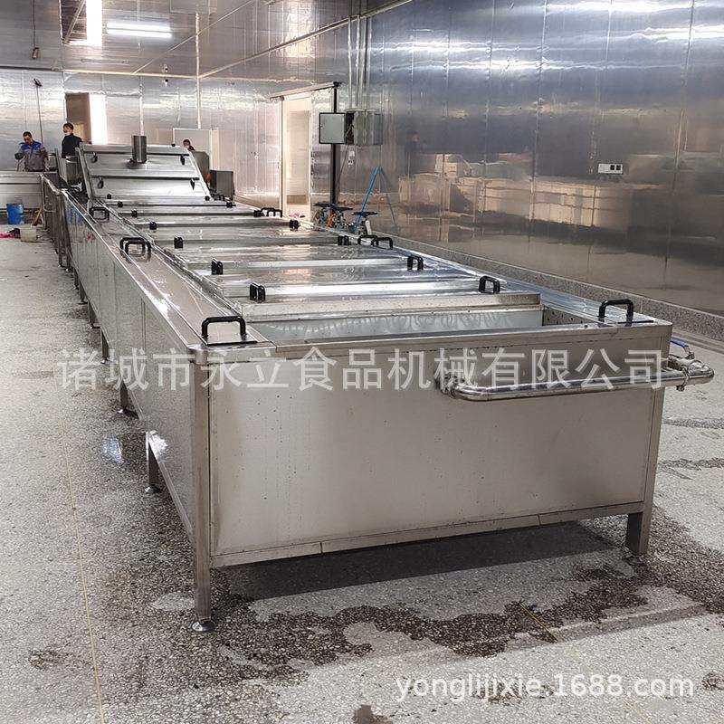 全自动酸奶巴氏杀菌流水线果冻水浴式杀菌设备酸梅汤灭菌设备