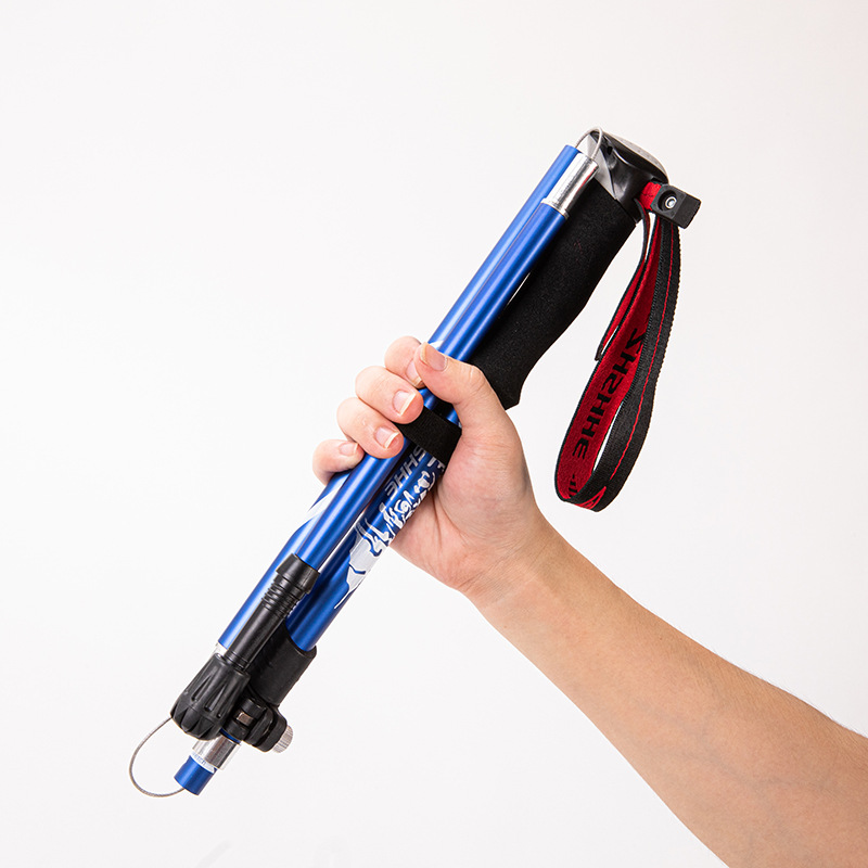 登山杖亚马逊折叠防滑批发雪杖