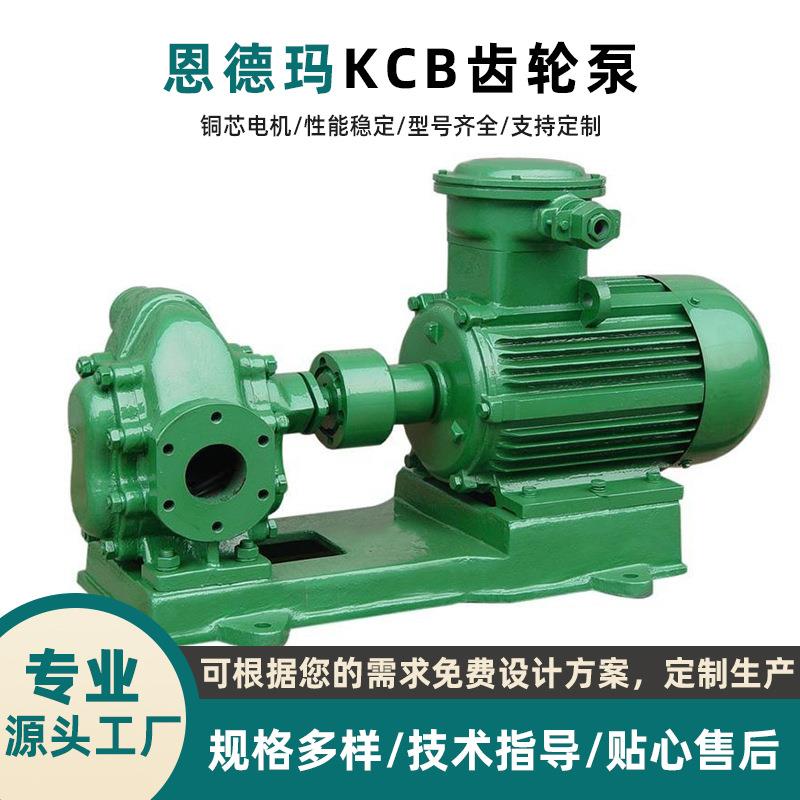 KCB齿轮泵柴油润滑机油泵不锈钢高压自吸抽电动抽油设备