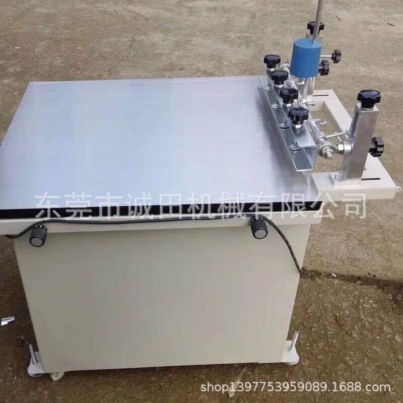 诚田机械供应超级精密手动吸风丝丝印机