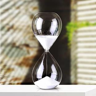玻璃沙漏摆件计时玻璃 60分钟创意个性 半小时时间沙漏计时器5