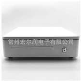 钱箱 圆角时尚 4格三挡钱箱 砂纹白4B4C 钱箱330