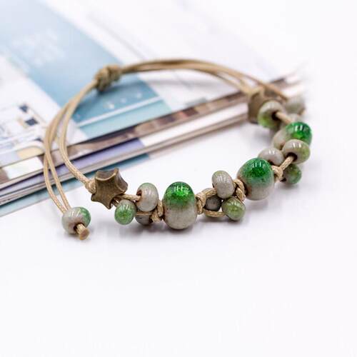 Retro style Ceramic DIY Handmade women