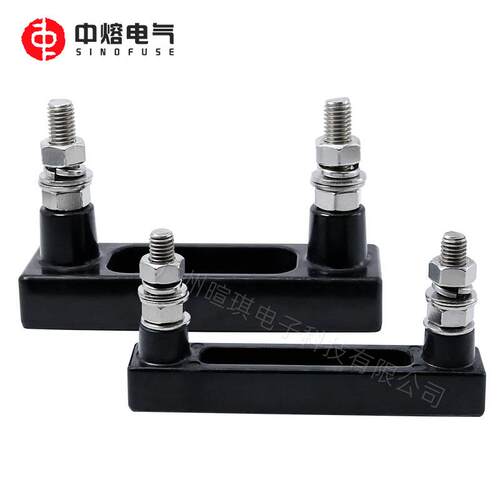 西安中熔熔断器ZED-200ZEF-100面板式底座1000V快速熔断器底座