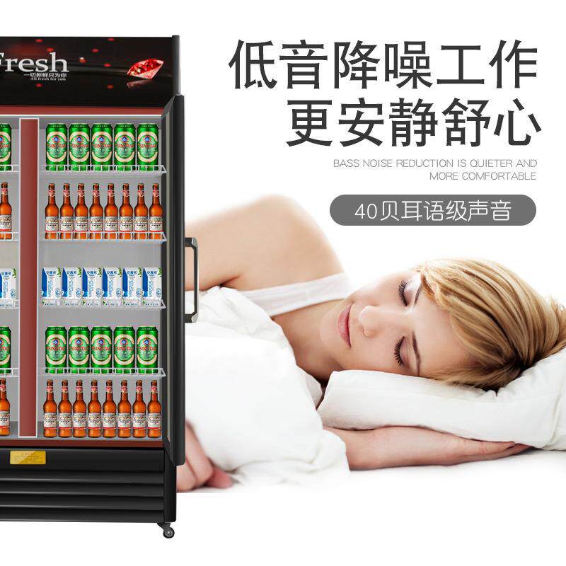 商用立式单门双门啤酒展示柜保鲜柜冷藏柜饮料柜水果保鲜柜
