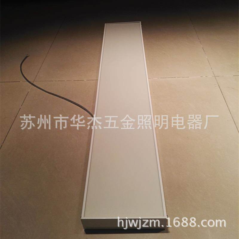 led办公室吊线灯T8T5led荧光灯管办公照明灯具办公艺术灯