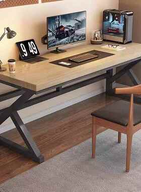 K型电脑桌书桌室电竞桌学习加厚简约办公家桌桌卧小户型YIR专用卓