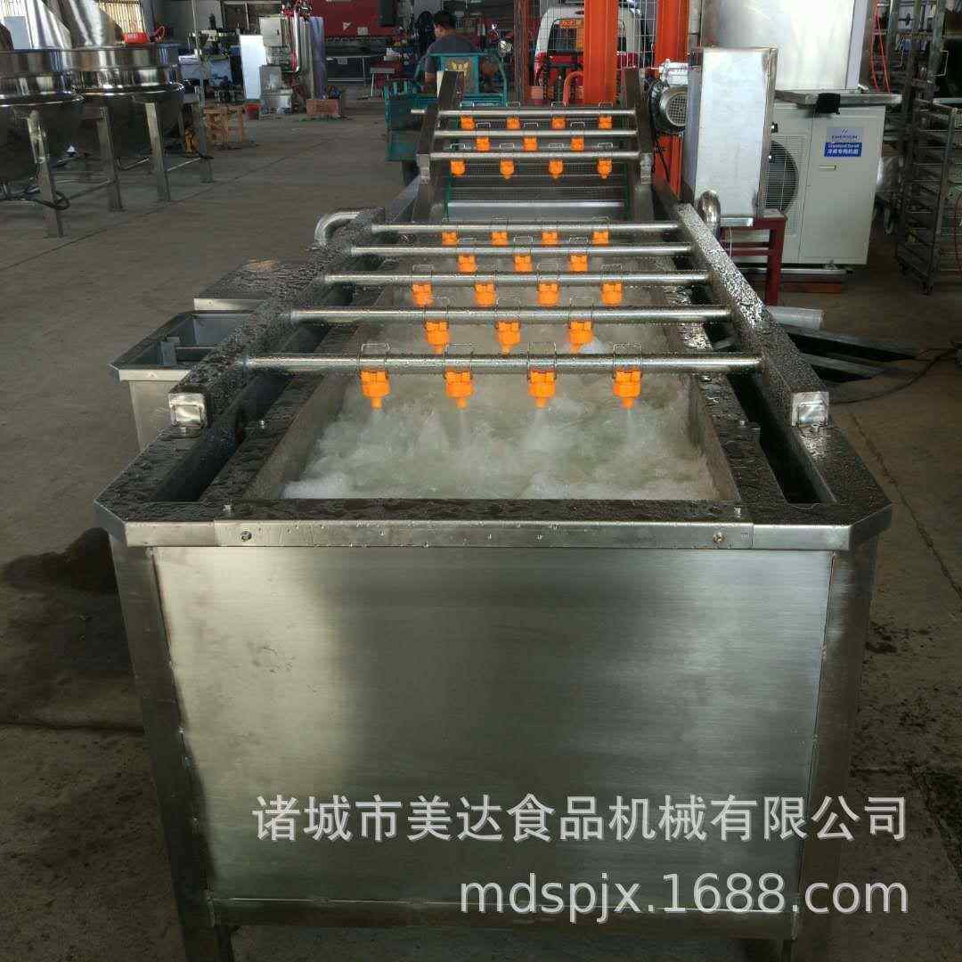 商用食品莲藕果蔬气泡清洗机全自动气泡喷淋红薯清洗设备