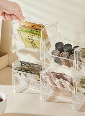 Tea Bag Storage Box Capsule Coffee Desktop Organizer Tea Roo