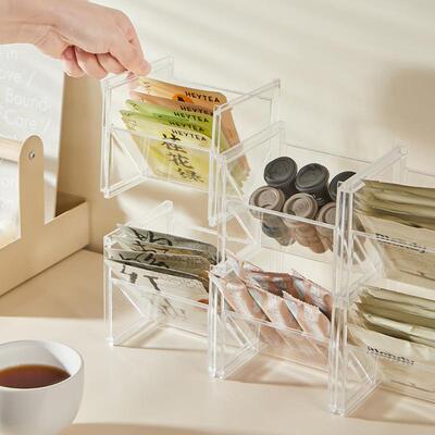 Tea Bag Storage Box Capsule Coffee Desktop Organizer Tea Roo