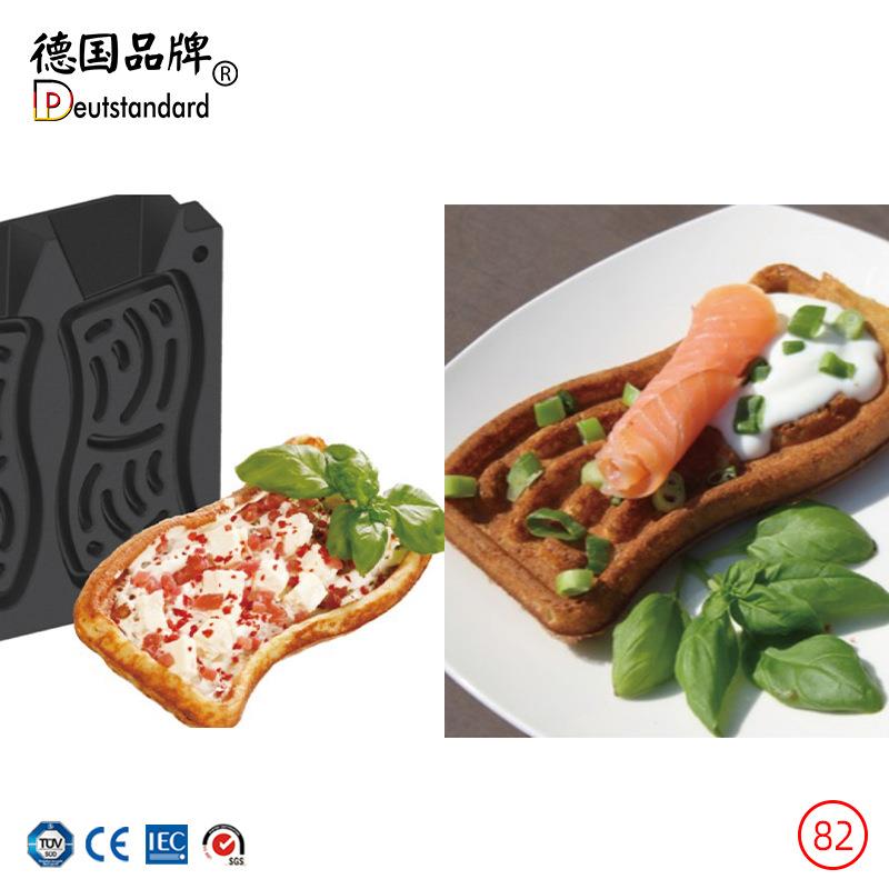 华夫饼机松饼机翻转华夫饼机烤饼机旋转多功能华夫机早餐机电饼铛