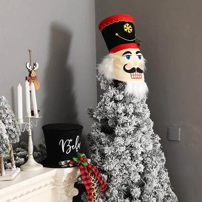 Christmas Decorations, Christmas Tree Tops, Walnut Soldiers,