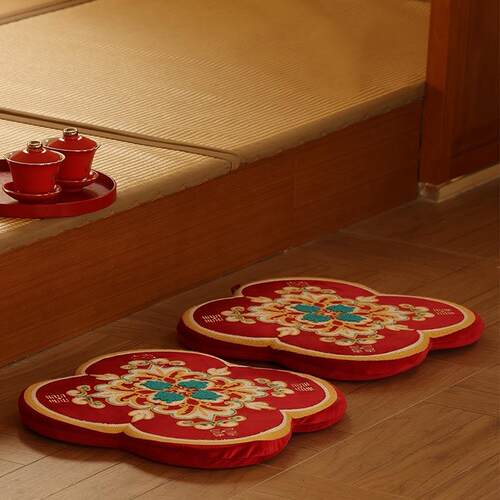 结婚用礼品酒大全敬茶跪垫喜结婚一对改F97S98T8口敬婚婚庆新娘坐