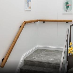 复式 楼木楼梯扶手护走廊栏幼儿别WII墅靠墙实老人扶手儿童园家用