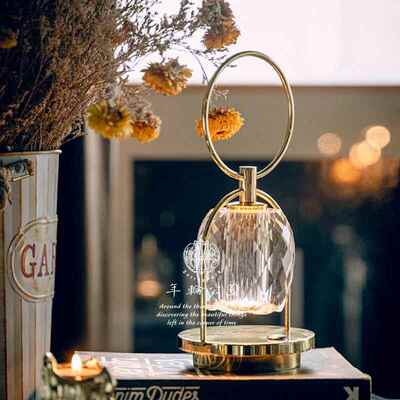 正品年轮园 ZORINGPARK 北欧黄铜台水手提灯床头公氛晶围灯卧室小