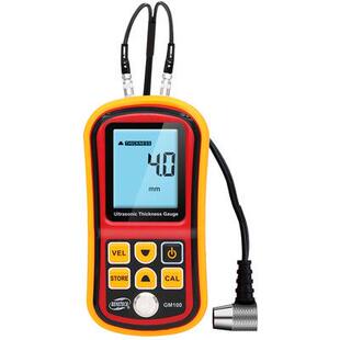 钢板测厚仪 GM100超声波测厚仪金属塑料陶瓷玻璃测量厚度仪器