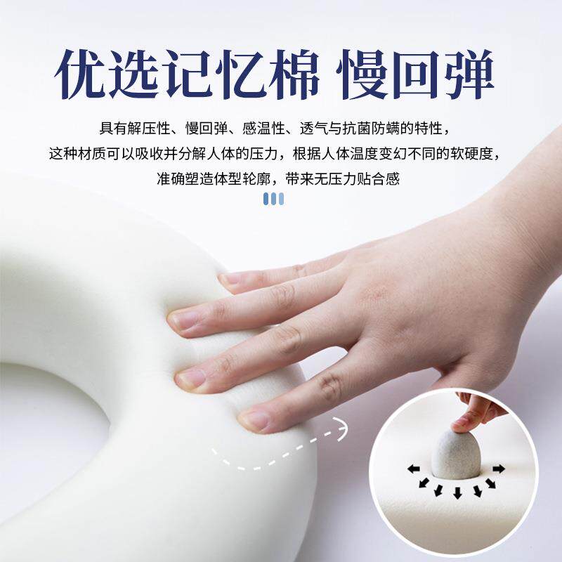 颈枕套装桑蚕丝航空旅行收纳护颈枕头商务办公睡眠护颈椎U型枕