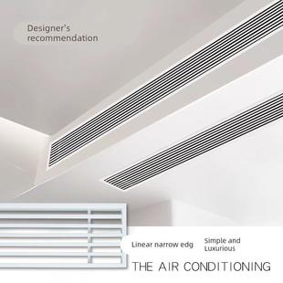 铝合金检修口装饰盖暖气罩百叶窗空调出风口进风口防雨百叶窗定制
