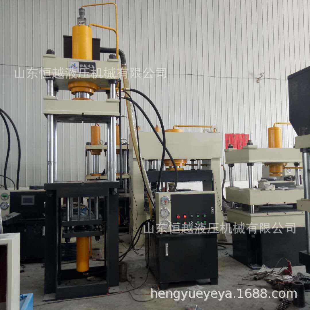 直销100吨三梁四柱液压机100t液压垫金属产品拉伸成型压力机