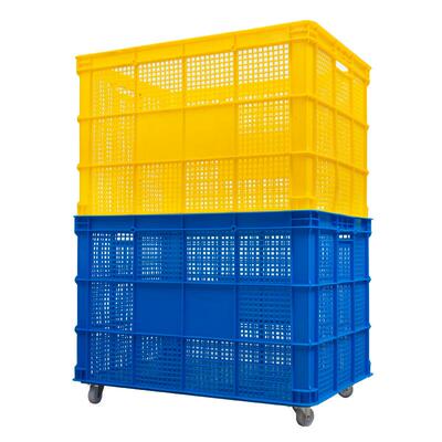 755塑料筐快递物流货框车间仓库货架周转箱工业风包装加厚水果框
