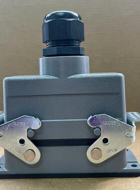 HDC重载连接器HE16芯顶出公母插芯热流道温控航空插头接线端