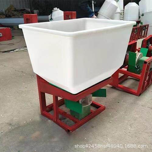 家用三轮车后挂农用撒肥机冬季化雪电动抛洒机大容量颗粒肥施肥机