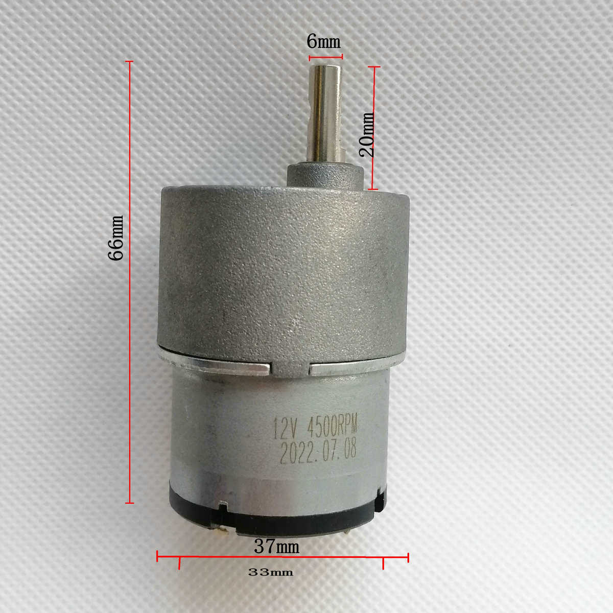 游戏机配件礼品机公仔机娃娃机天车礼品杆电机4500RPM12V半轴偏心