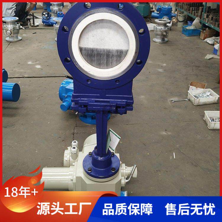 PZ973TC-10CDN100全衬陶瓷耐磨刀闸阀煤渣对夹式生产厂家