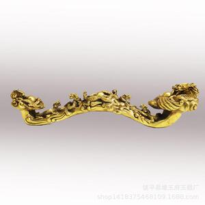 2020新款如意铜九龙如意铜吉祥如意铜事事如意貔貅摆件
