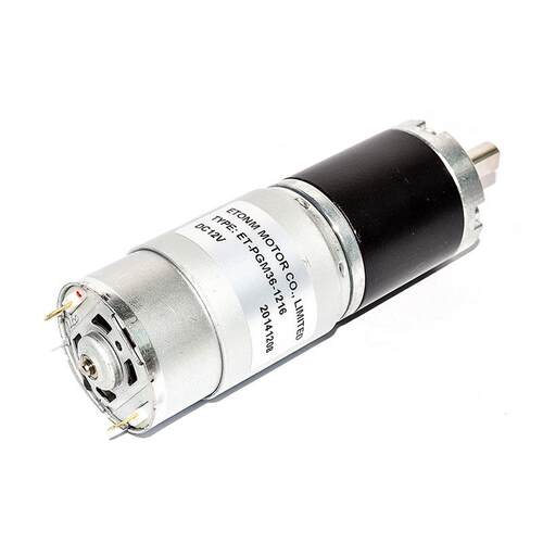 烤箱电机减速马达36mm行星电机有刷斜齿轮电动烤炉12V24V