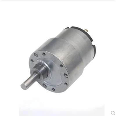 37GB520减速马达微型直流减速电机 6V 12V 24Vdc马达大扭力电机