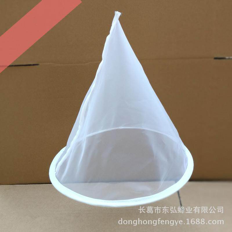 养蜂工具蜂具蜂蜜过滤网 蜂蜜过滤器 纤维过滤网 细过滤锥形网