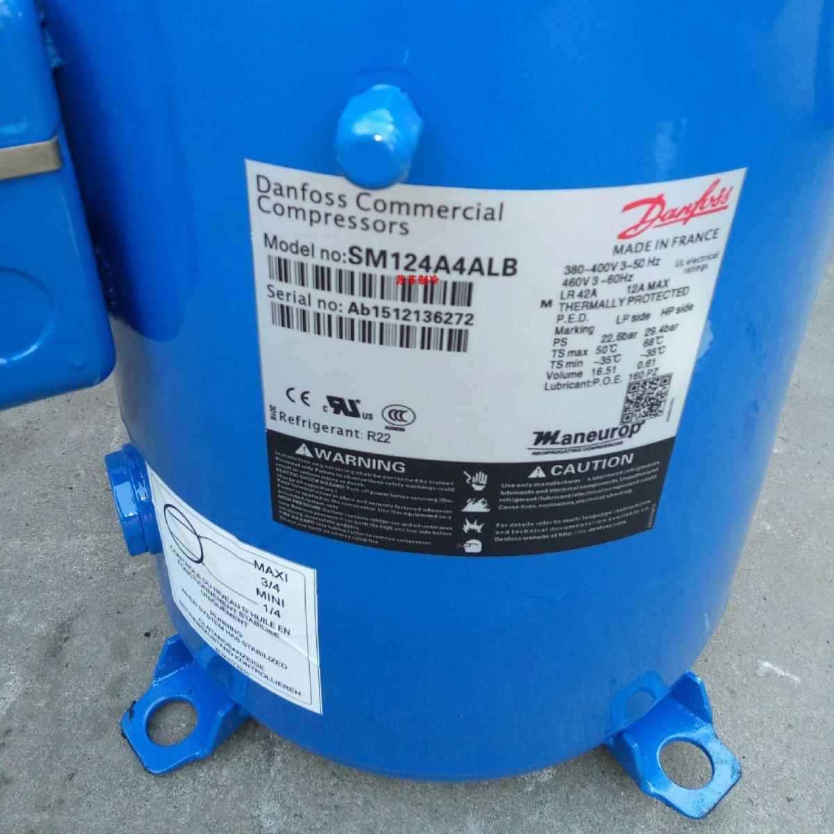 SM1240TLES4VCSM124A4ALB1SM1047AALB丹佛斯百福马1p2p压缩机